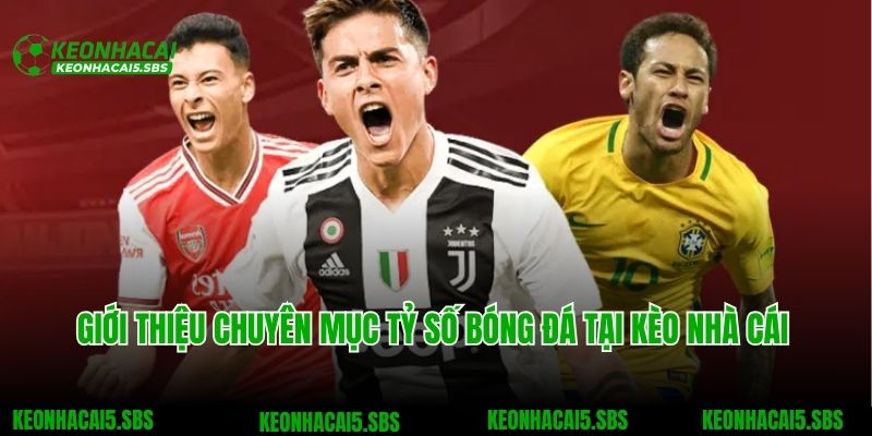 Tỷ Số Bóng Đá 1 Giới thiệu chuyên mục tỷ số bóng đá tại Kèo nhà cái