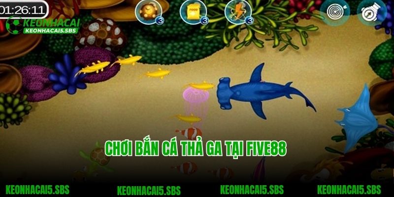 Five88 - Thiên Đường Giải Trí Trực Tuyến Đỉnh Cao Châu Á 5 Chơi bắn cá thả ga tại Five88