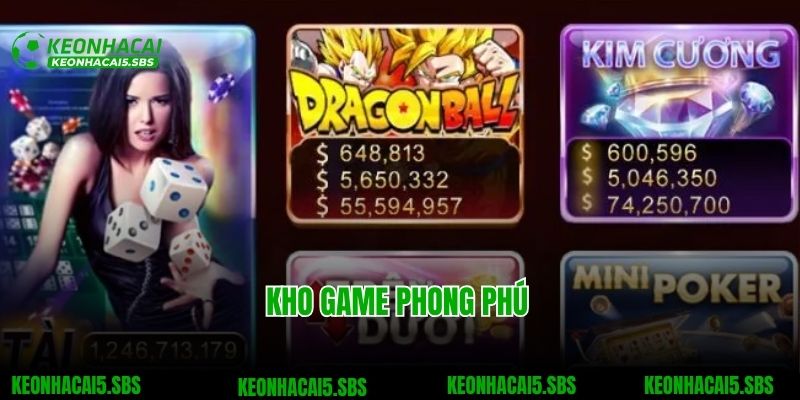 Five88 - Thiên Đường Giải Trí Trực Tuyến Đỉnh Cao Châu Á 6 Kho game phong phú