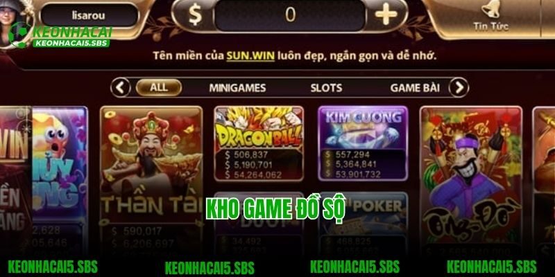 Sin88 - Nơi Cược Thủ Gửi Gắm Giấc Mơ Làm Giàu 4 Kho game đồ sộ