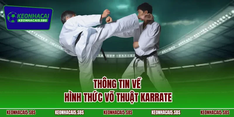 Thông tin về hình thức võ thuật Karrate
